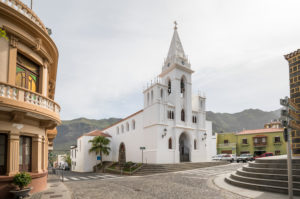 Parish Church of Nuestra Senora de la Luz in Los Silos, Tenerife, Canary Islands, Spain Parish Church of Nuestra Senora de la Luz in Los Silos, Tenerife, Canary Islands, Spain